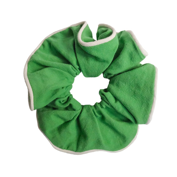 CHEERLEADER SCRUNCHIE in MINT MEADOW