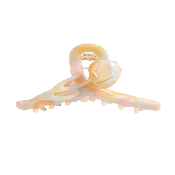 TULIP HAIR CLIP in PEACH GLOW